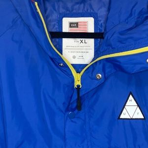 Huf Royal Blue Windbreaker w/ Reflective Logo